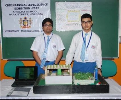 CBSE Science Fair Exhibition Project, “Multistoried Hydroponic Farming