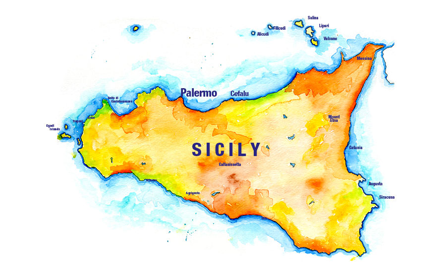 Sicily Sketch Journal Sketches from Sicily, Italy