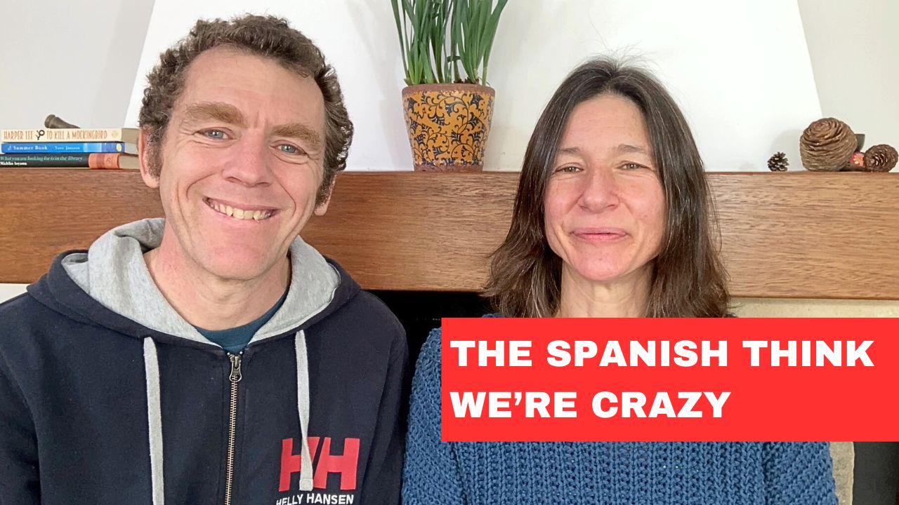 The Spanish think we're crazy! Notes in Spanish