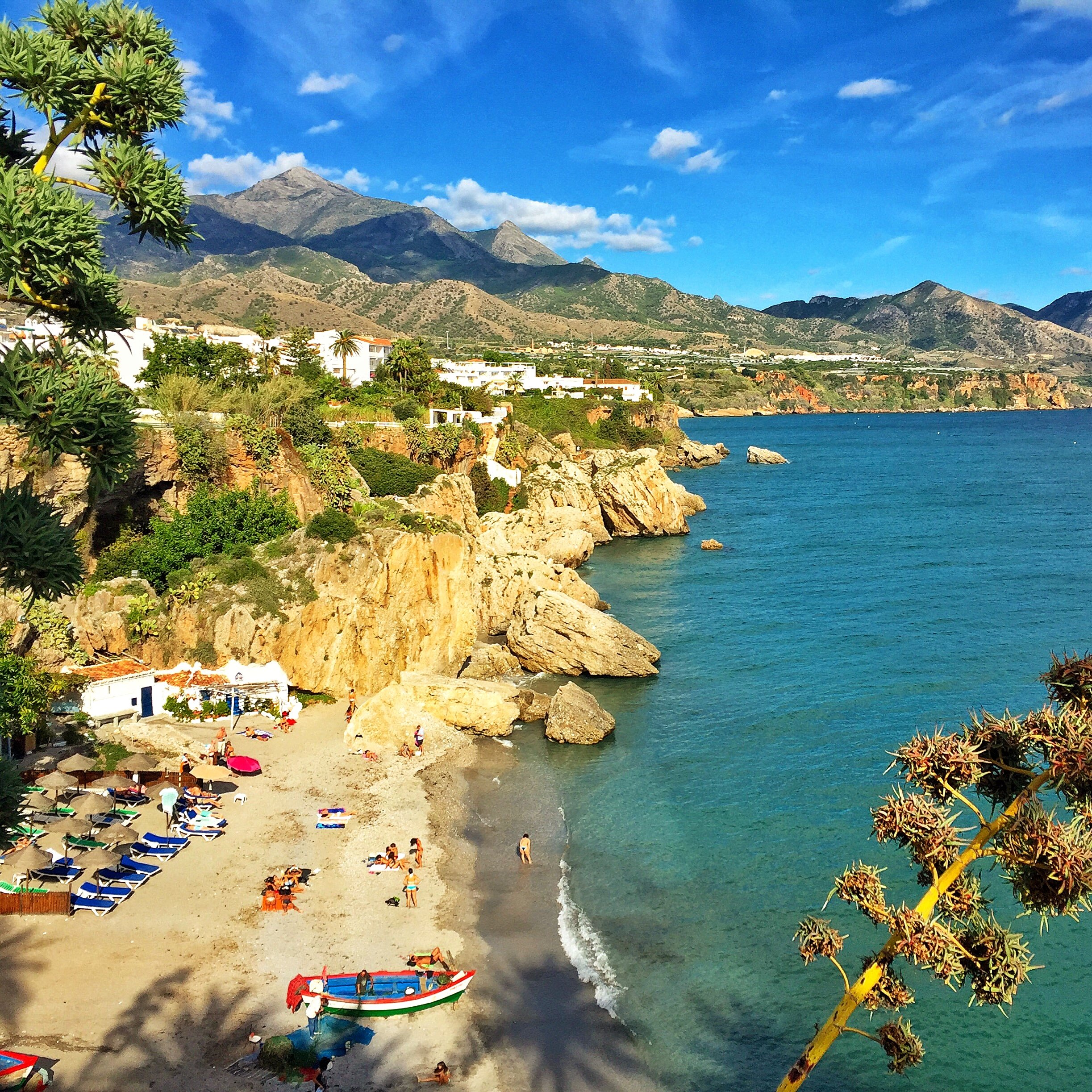 The Best Beaches in Nerja Spain Nothing Familiar