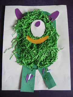 Messy Monster Craft - No Time For Flash Cards