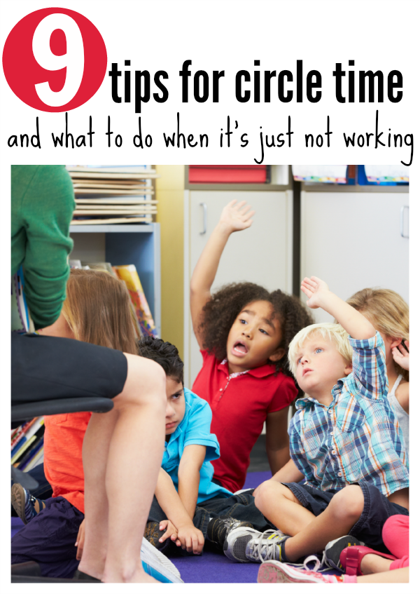 Tips for Circle Time at Preschool Save Circle Time