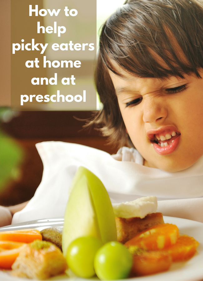 How To Help Picky Eaters At Home & Preschool No Time For Flash Cards