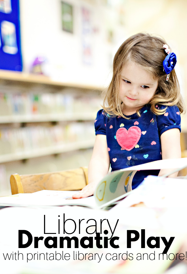 Read Across America Library Dramatic Play with Printables! No Time