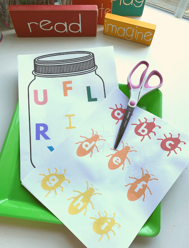 Bug Alphabet Scavenger Hunt Free Printable Activity No Time For