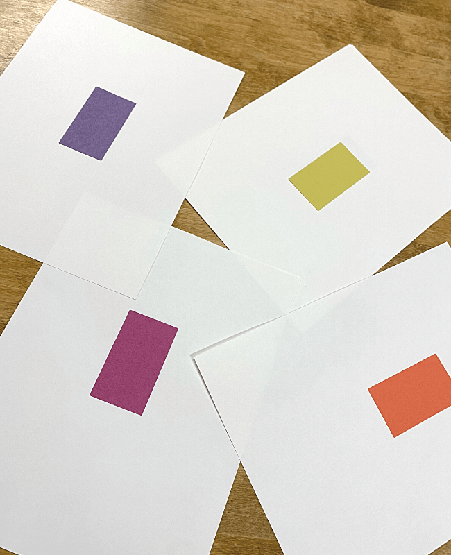 Not A Box Activity No Time For Flash Cards