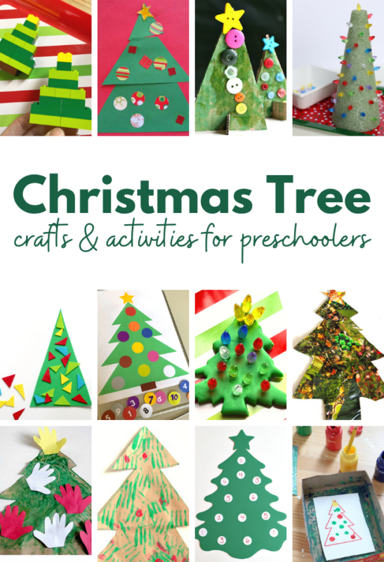 Christmas Tree Crafts & Activities No Time For Flash Cards