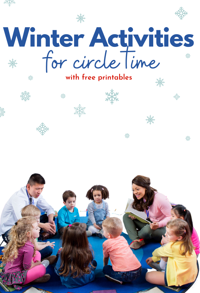 Winter Circle Time Activities No Time For Flash Cards