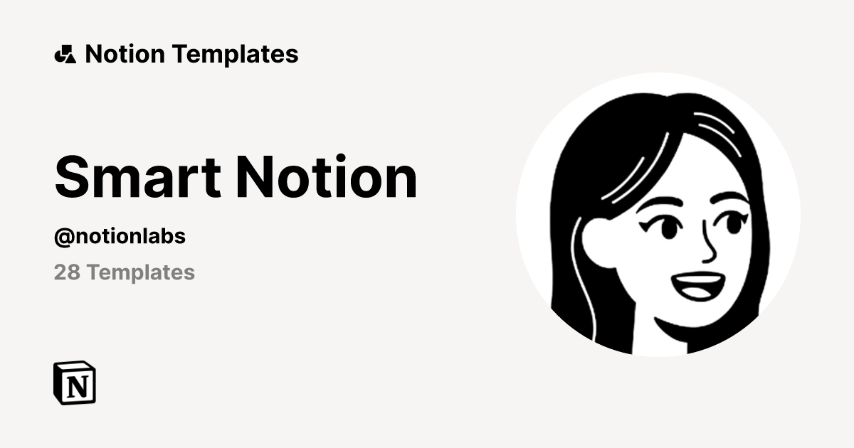 Smart Notion Notion Template Creator