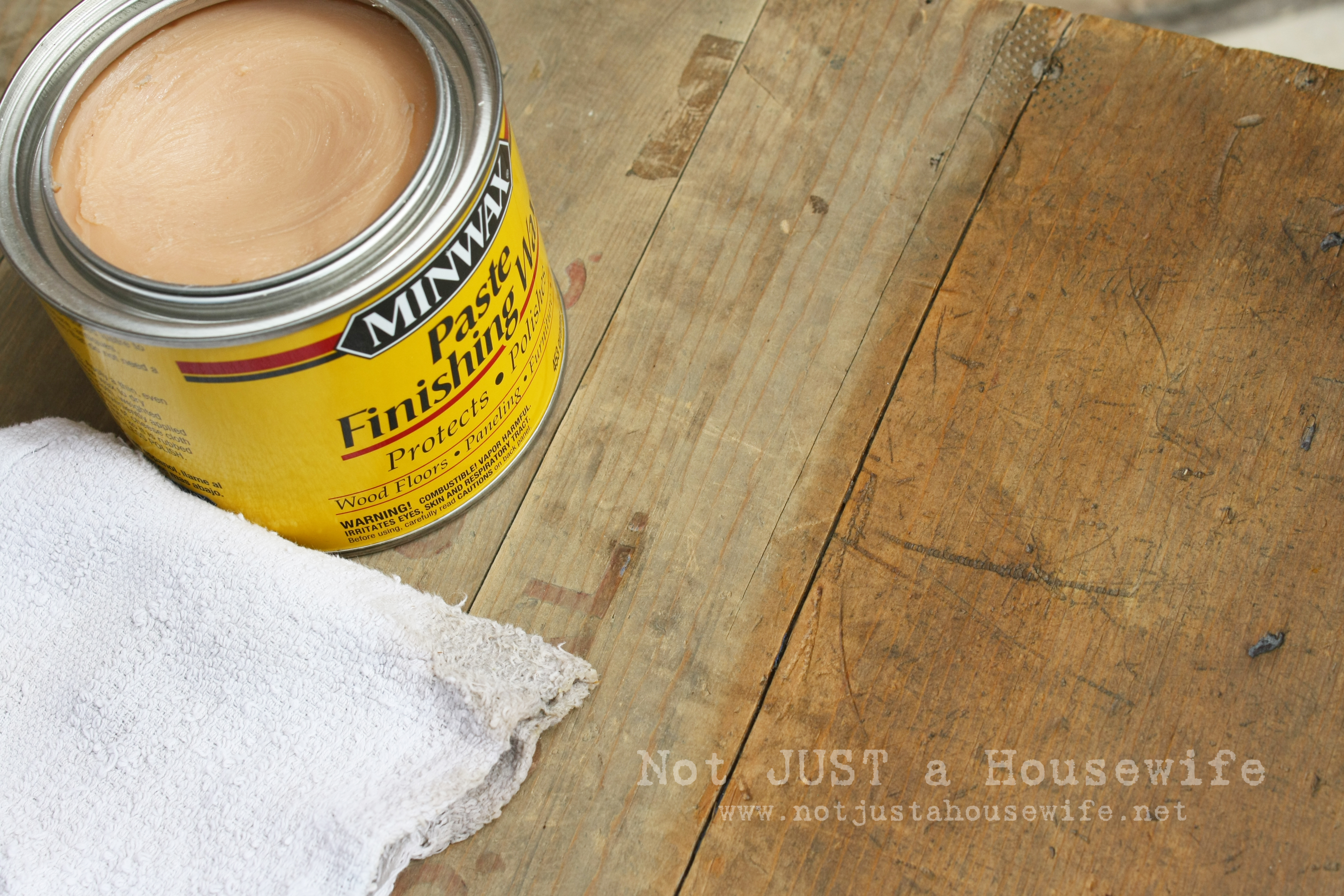 Finishing Stained Wood With Wax