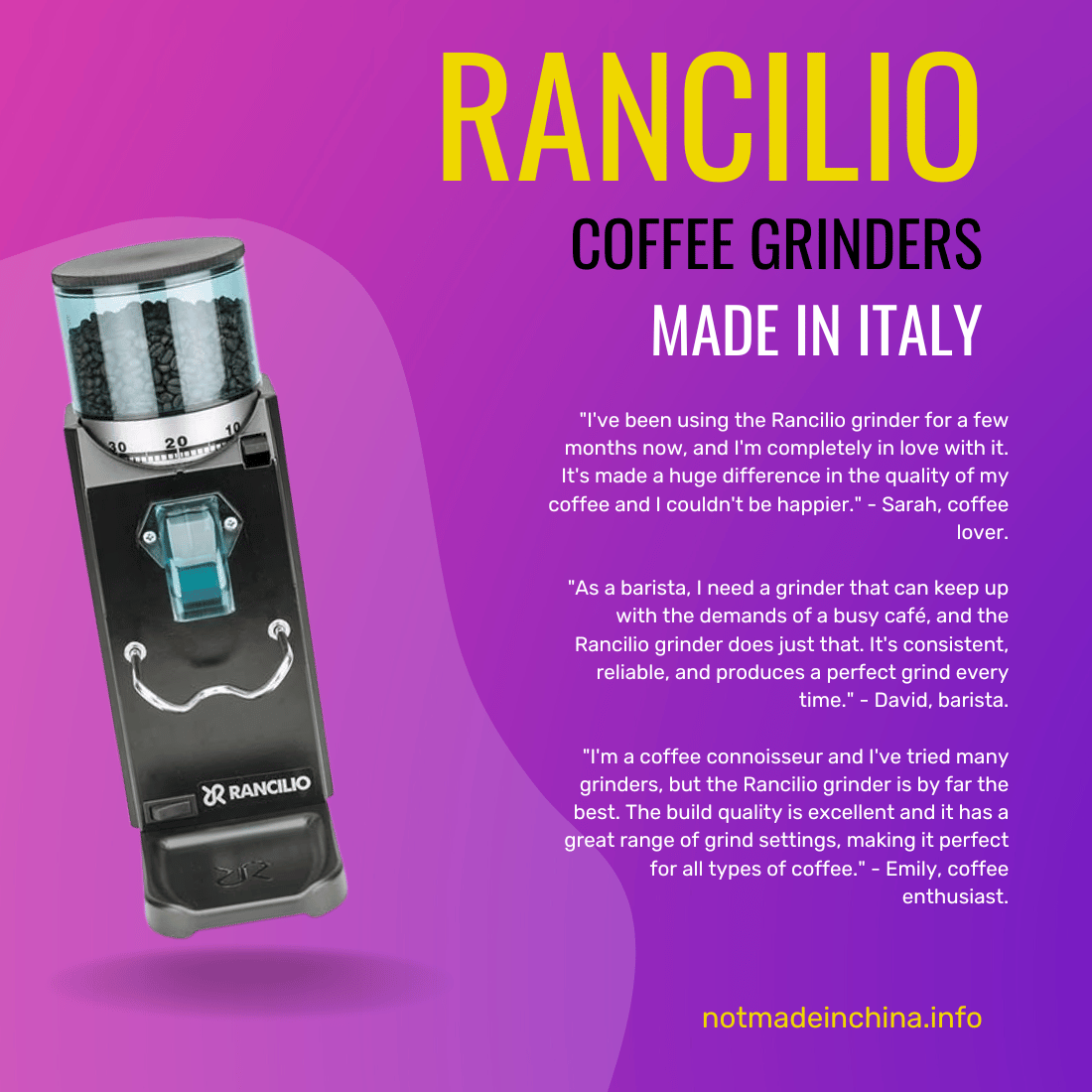 10+ Best Coffee Grinders NOT made in China