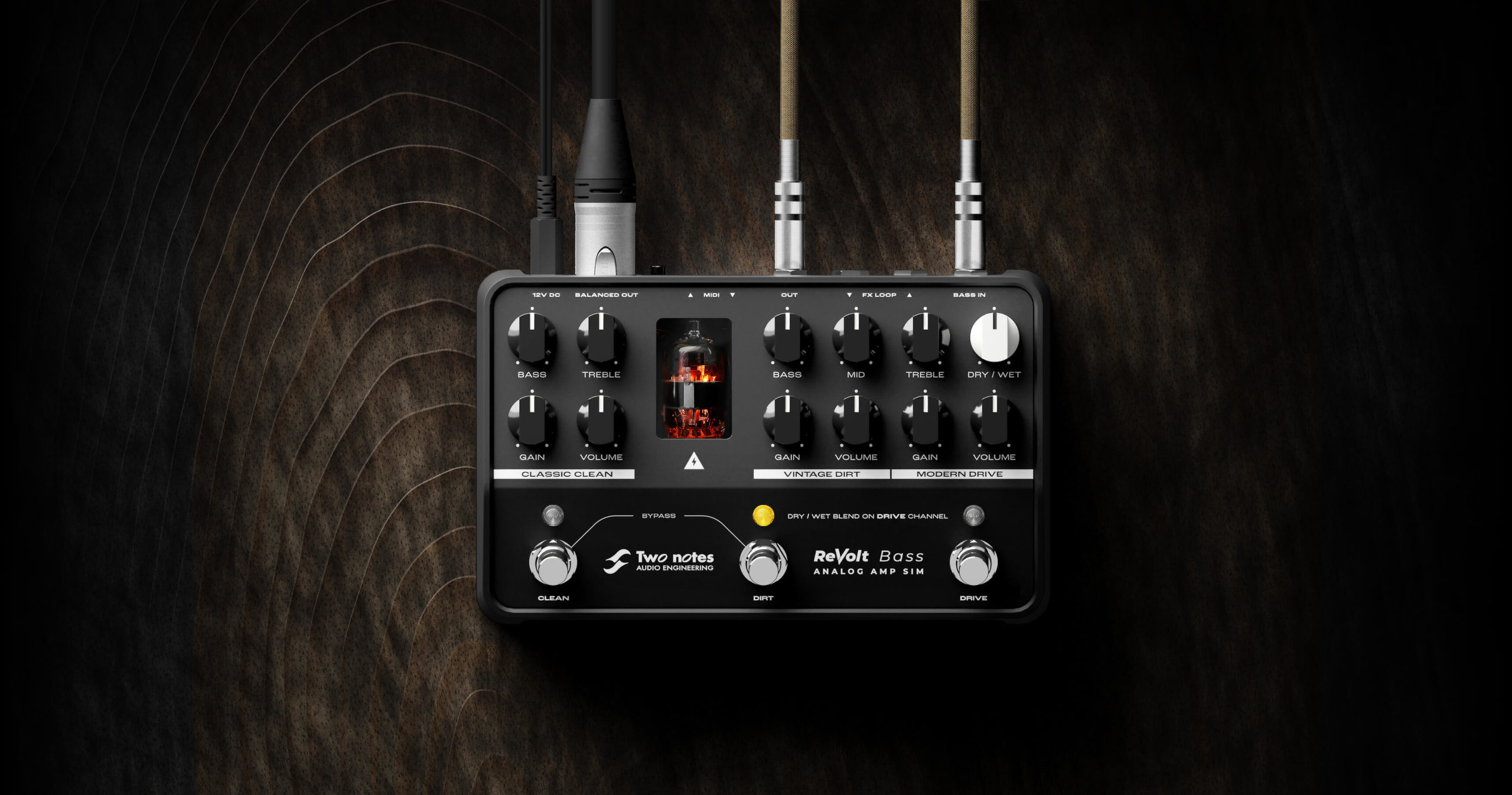Two Notes Audio Unveils ReVolt Bass Analog Amp Sim No Treble