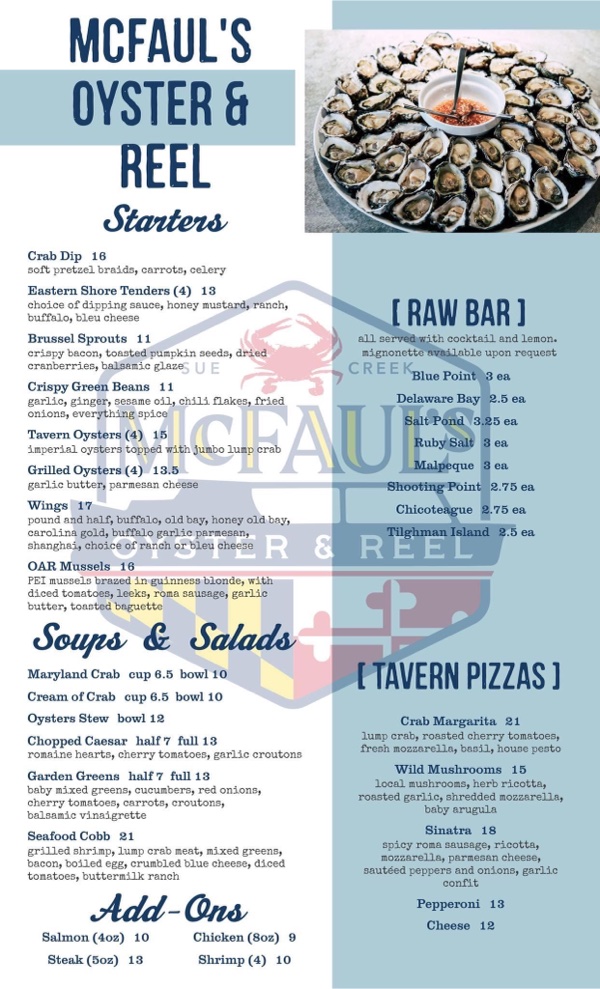 McFaul’s Oyster and Reel opens on Sue Creek