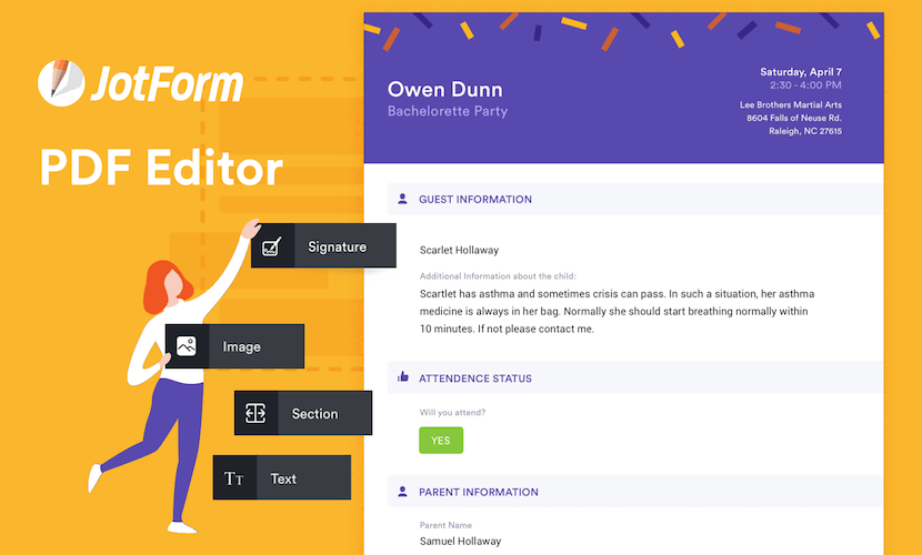 Introducing JotForm PDF Editor Turn Form Responses into Designed PDFs