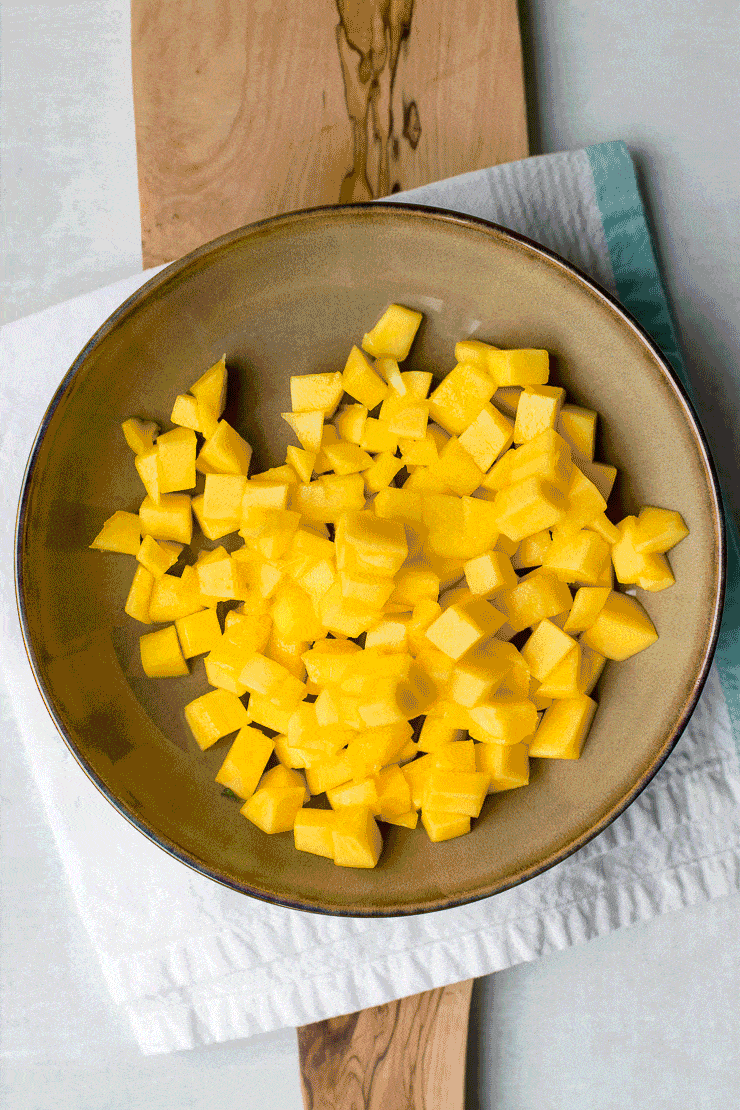 Fresh Mango Avocado Salsa Nourish + Fete