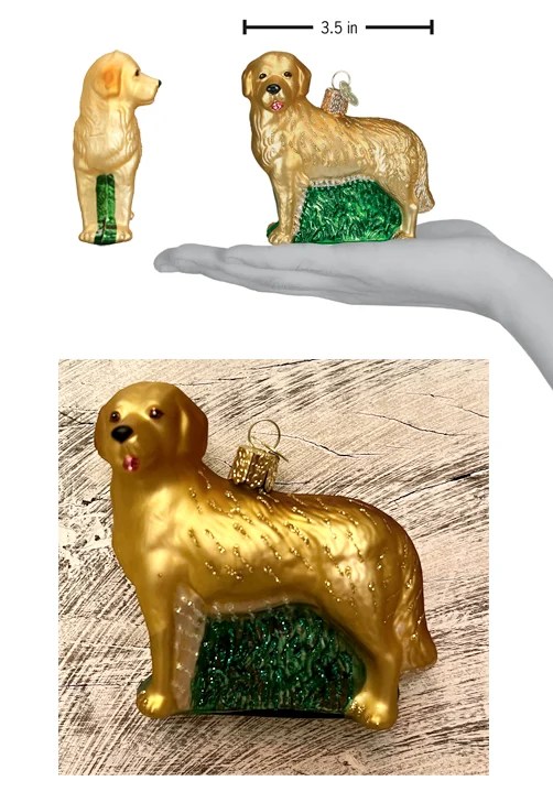 Golden Retriever Ornament