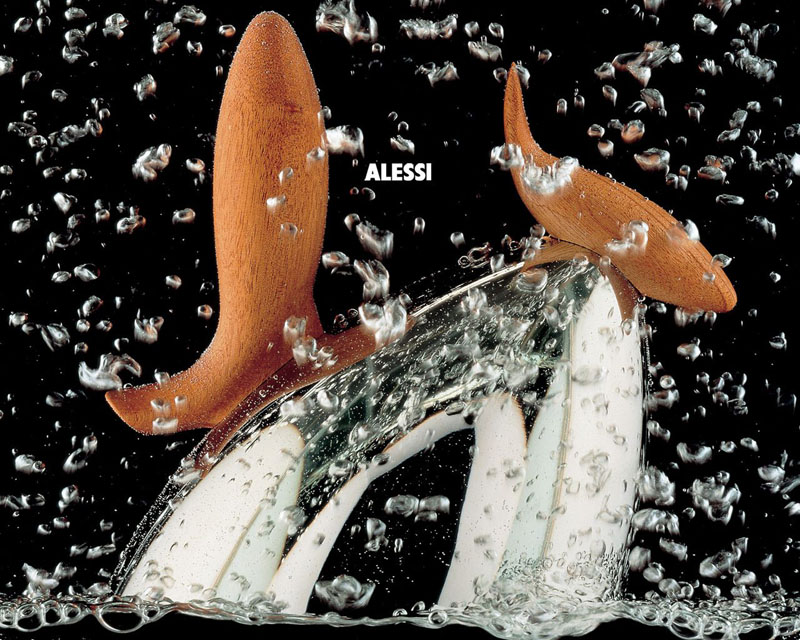 Alessi Pito Silver Water Tea Kettle 1.8Liter Capacity by Frank Gehry