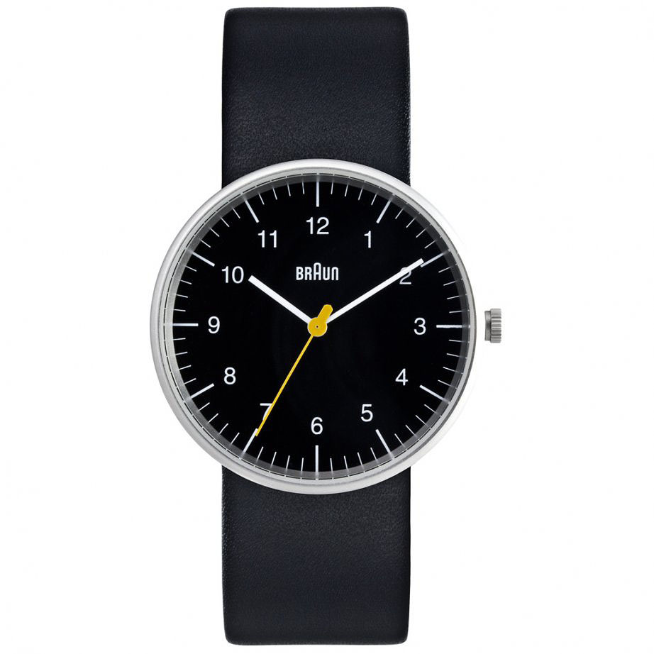 Dietrich Lubs and Dieter Rams Braun Men's Analog Watch BN2BKBKG