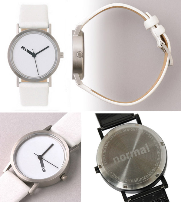 Ross McBride Extra Normal Watch White/White