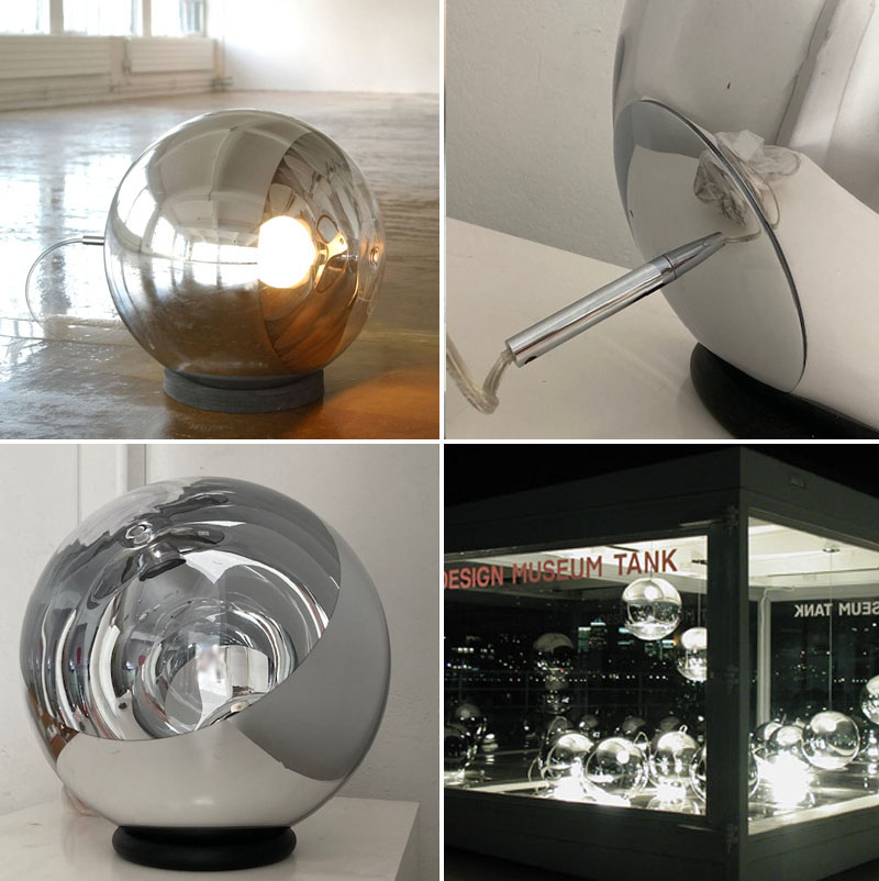 Mirror Ball Floor Lamp