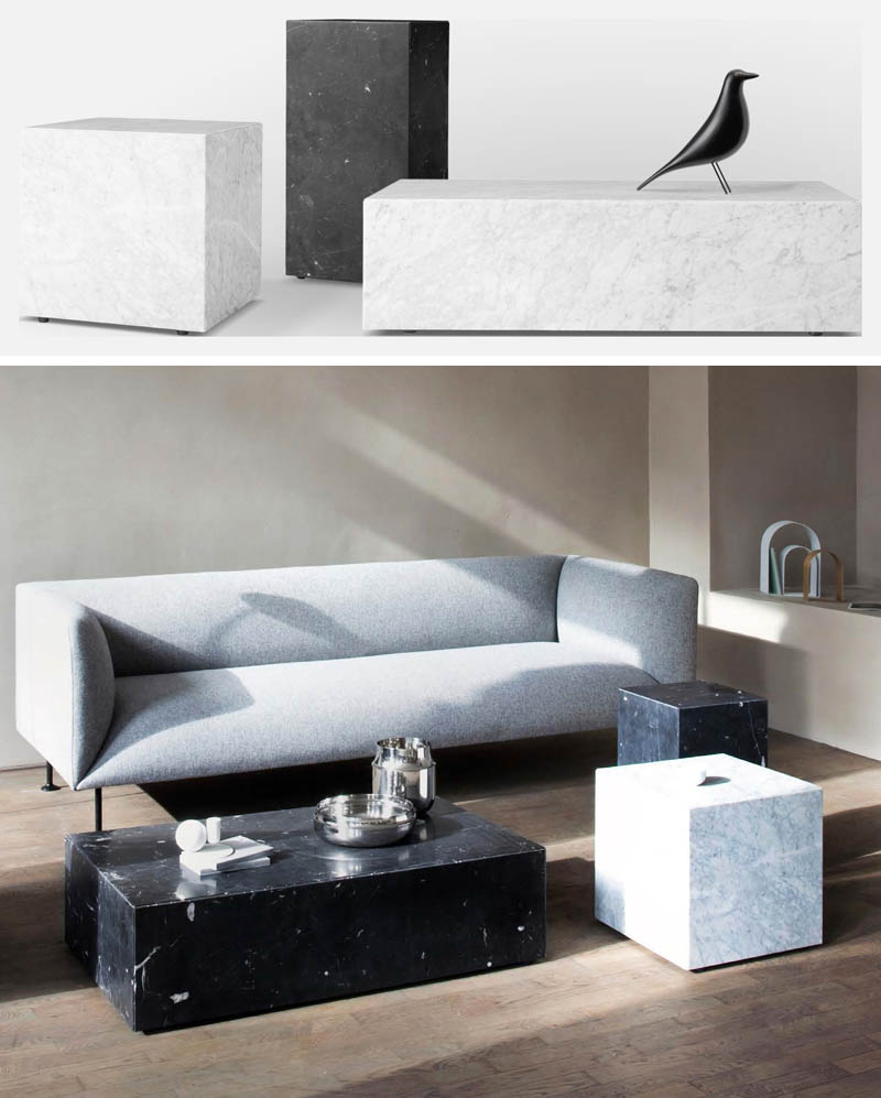 Marble Plinth Coffee Table Dupe / Low Marble Plinth Coffee Table (With images) Coffee