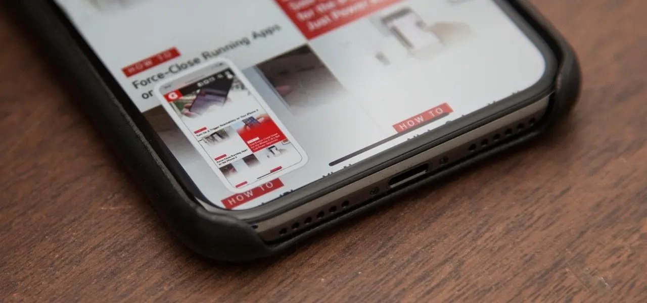 How to take a screenshot on iPhone XS and XS Max