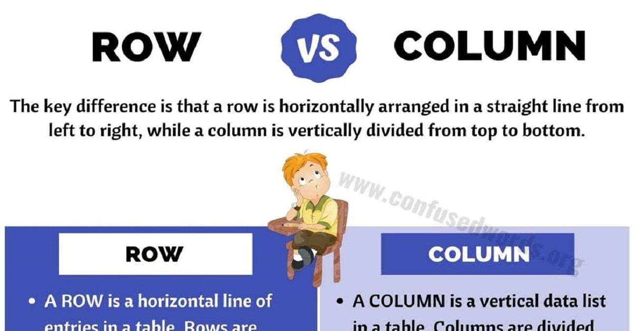 Row vs Column Everything You Need to Know