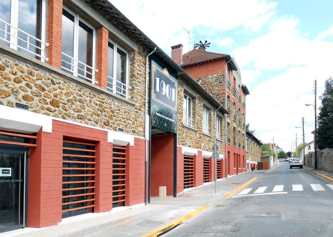 Maison des associations "le 1901" NovakMenier Architectes 01 69 28