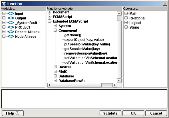Custom Scripting and XPath Logic in exteNd Composer