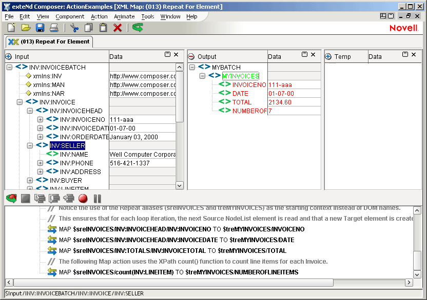 Creating an XML Map Component