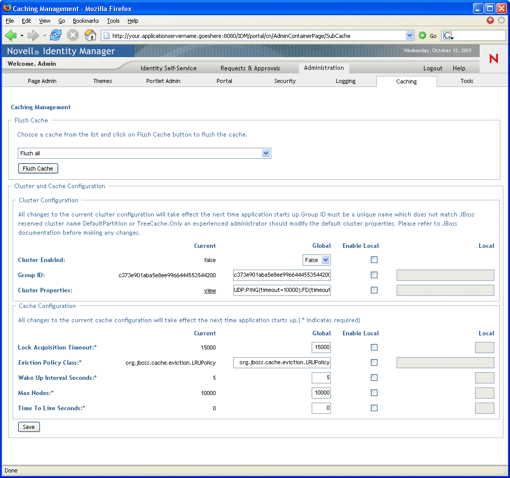 Novell Doc Identity Manager User Application Administration Guide