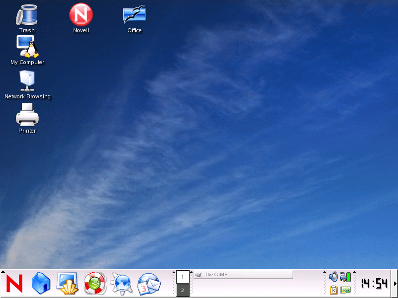 Novell Documentation Novell Linux Desktop Desktop Components