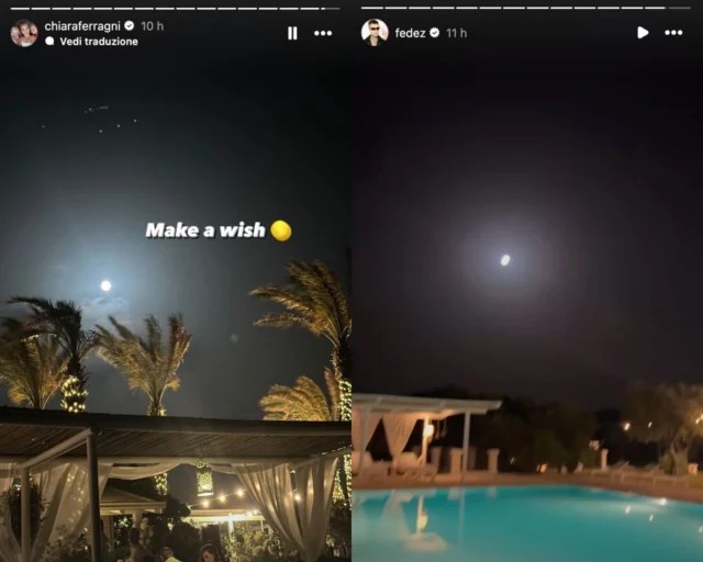 CHIARA FERRAGNI E FEDEZ CONDIVIDONO LA STESSA STORIA SUI SOCIAL