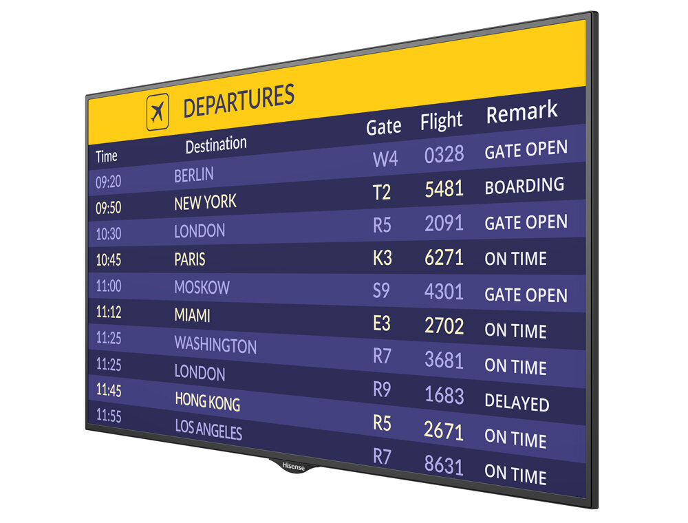HiSense Android TV Digital Signage Software