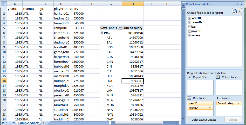 Excel Pivot Table using Apache POI Novixys Software Dev Blog