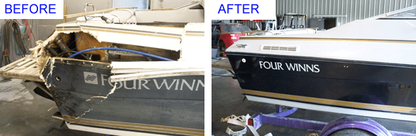 Boat & Pwc Collision | Nowak Fiberglass