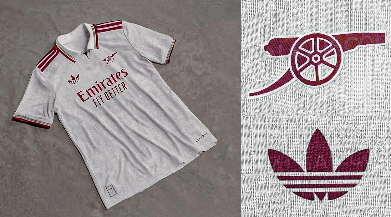Closer look at the Arsenal third shirt for the 2025/26 season - now.arsenal