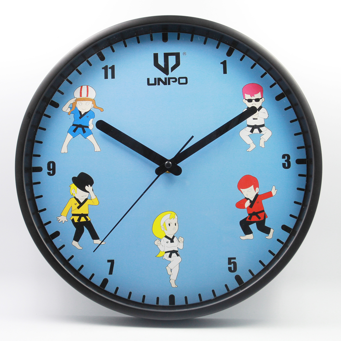 Plastic wall clocks