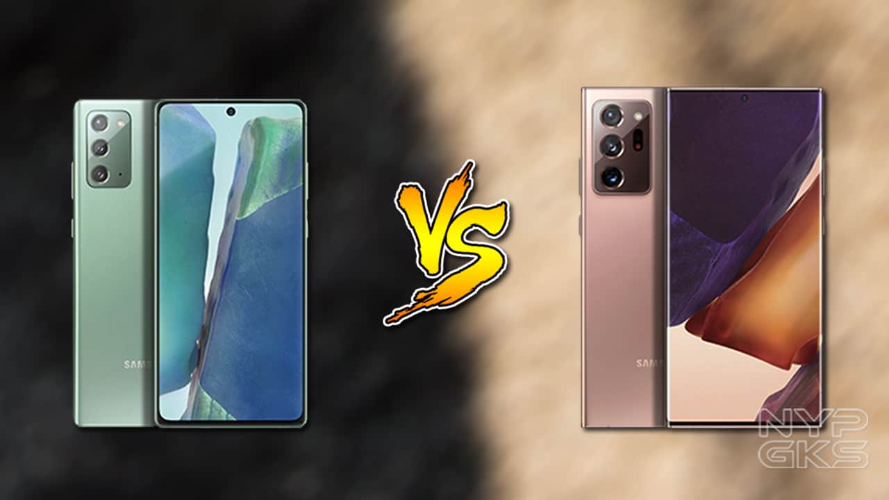 Samsung Galaxy Note 20 vs Note 20 Ultra What's the