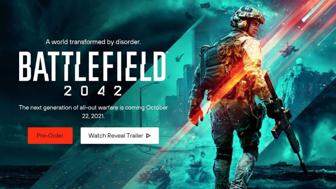 Battlefield 2042 128player matches, futuristic weapons Battlefield 2042 128player matches, futuristic weapons