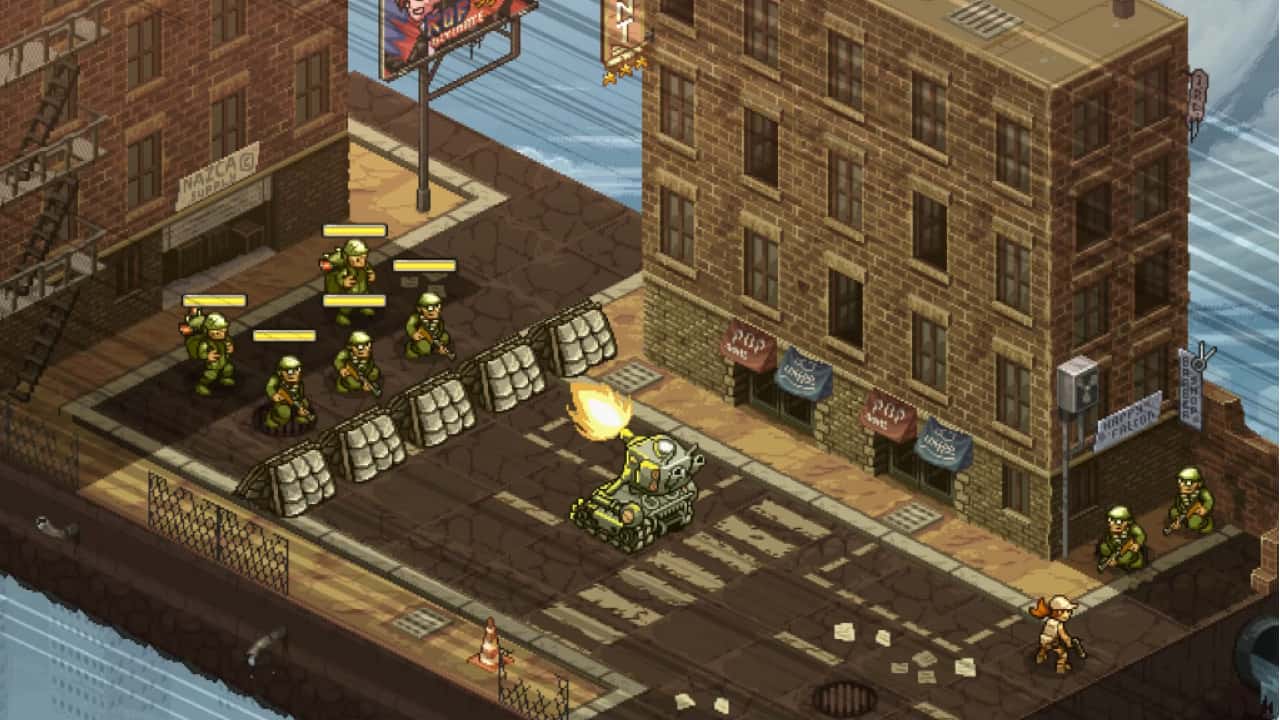 Metal Slug Tactics is a tactical RPG version of the '90s classic