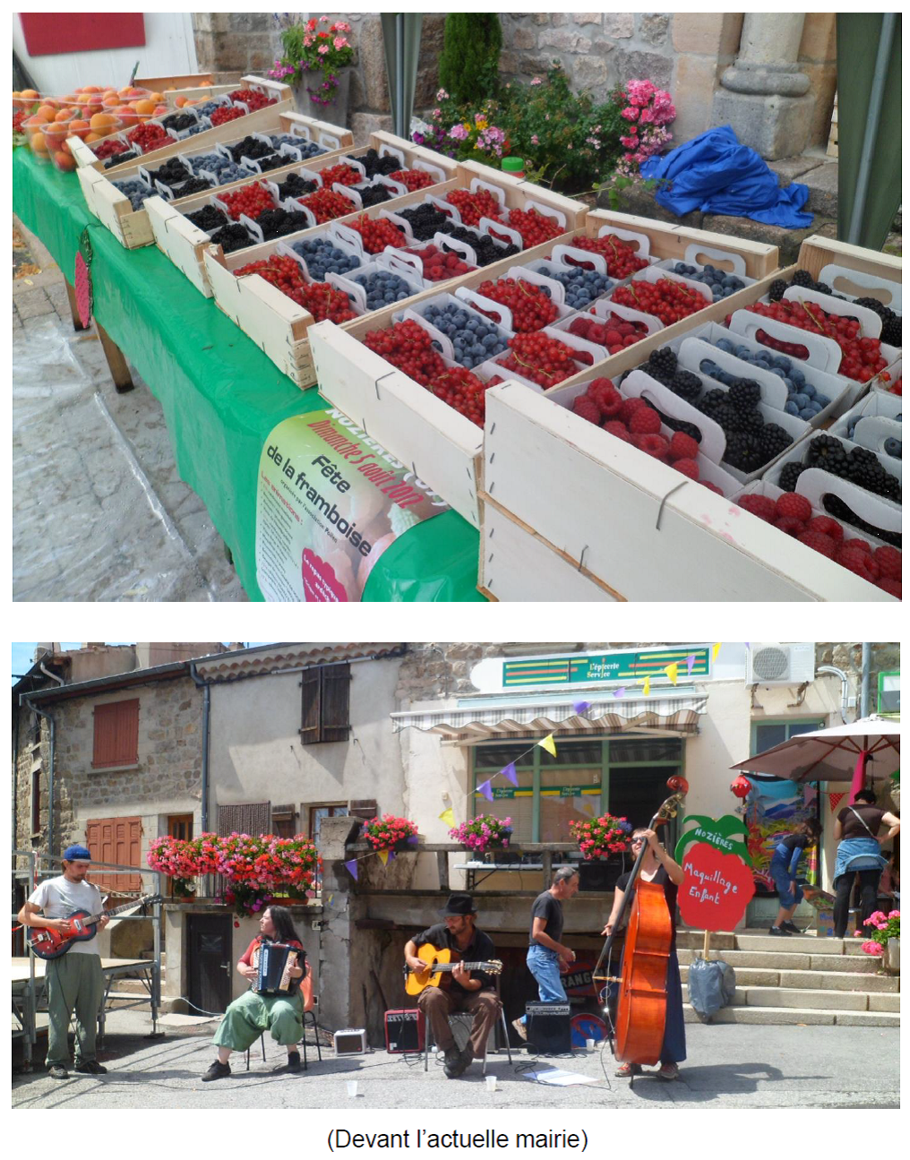 Fête de la Framboise aujourd’hui à Nozières Noz'infos