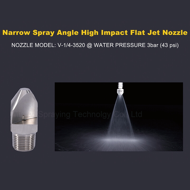 Flat Fan Nozzle Multi Size Flat Fan Spray Nozzles Supplier