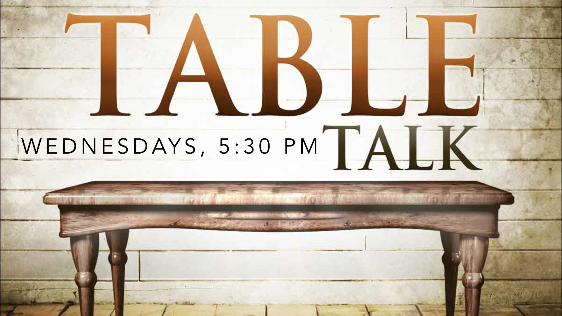 Table Talk F Wall Decoration