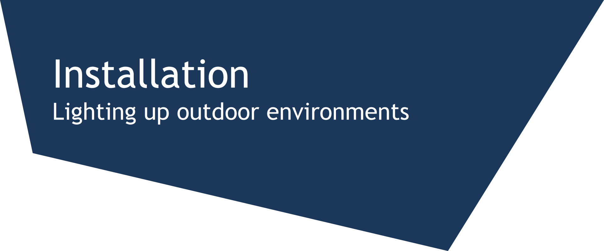 N.R. Hardy Exterior lighting specialists