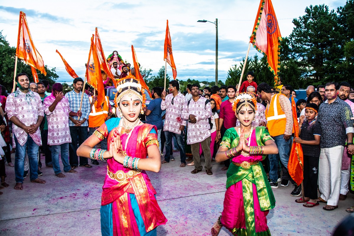 festival of india atlanta 2023 Thousands attend Ganesh Chaturthi festival at Hindu Temple of Atlanta