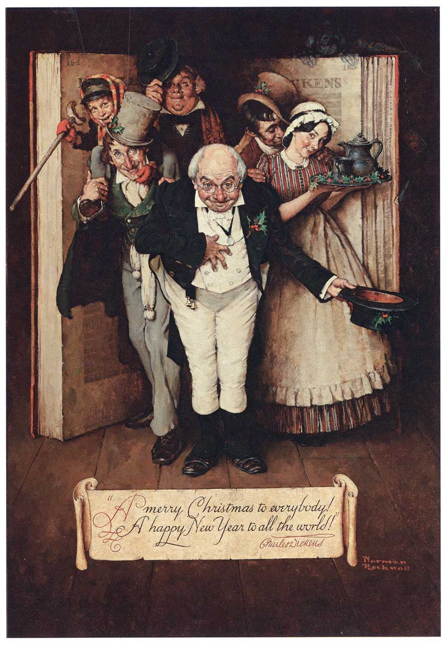 "A merry Christmas to everybody! A happy New Year to all the world