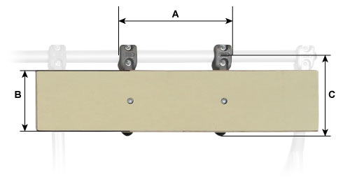 Modular Frame Part Dimensions at