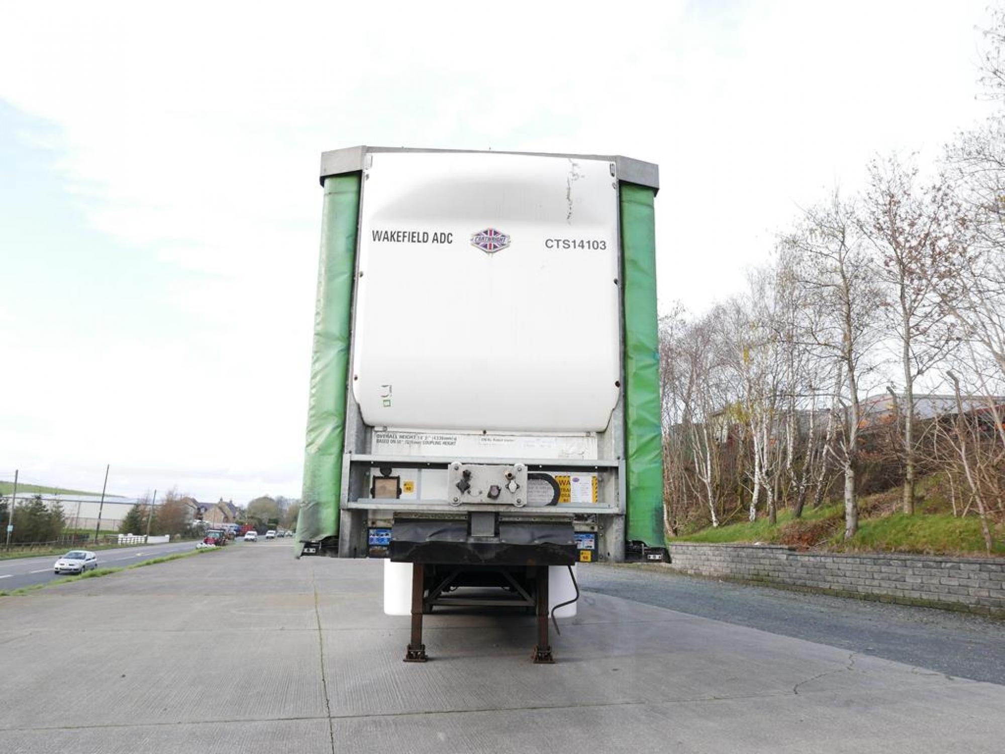 2012 Cartwright Trailer Curtainside Trailer 3 Axle NR Trucks