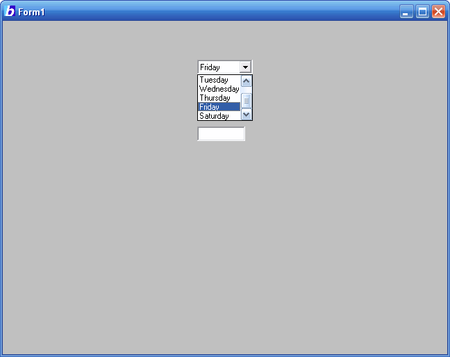 Tutorial 04 Using ComboBoxes